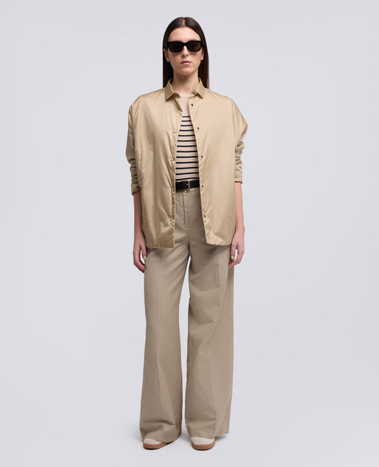 GEPOLSTERTES NYLONHEMD - BEIGE - ASPESI