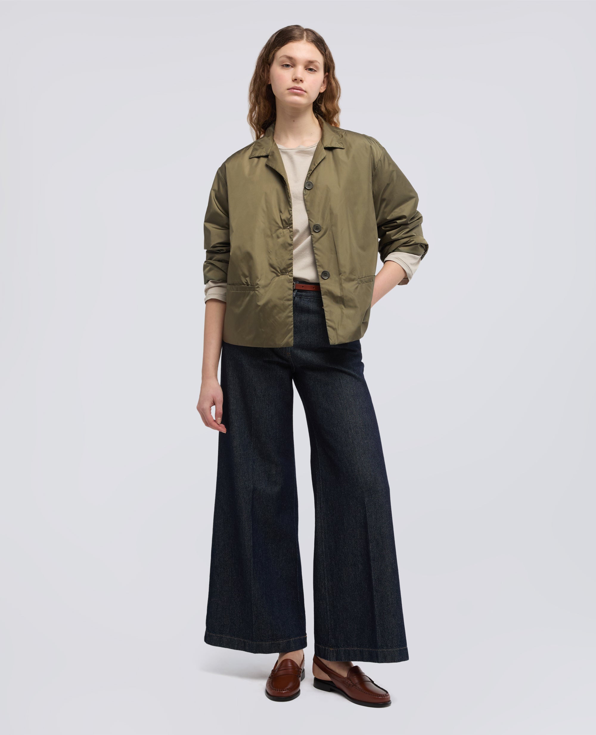 CHAQUETA DE NYLON - VERDE - ASPESI