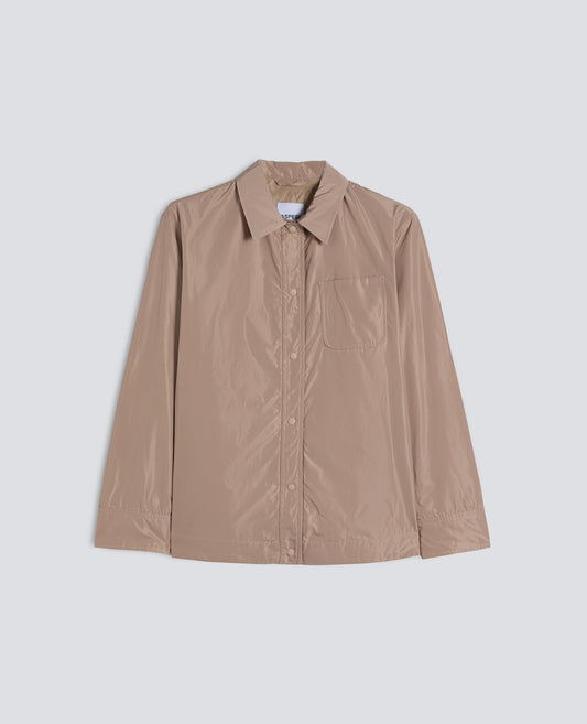 GIACCA IN POLIESTERE TECNICO - BEIGE - ASPESI