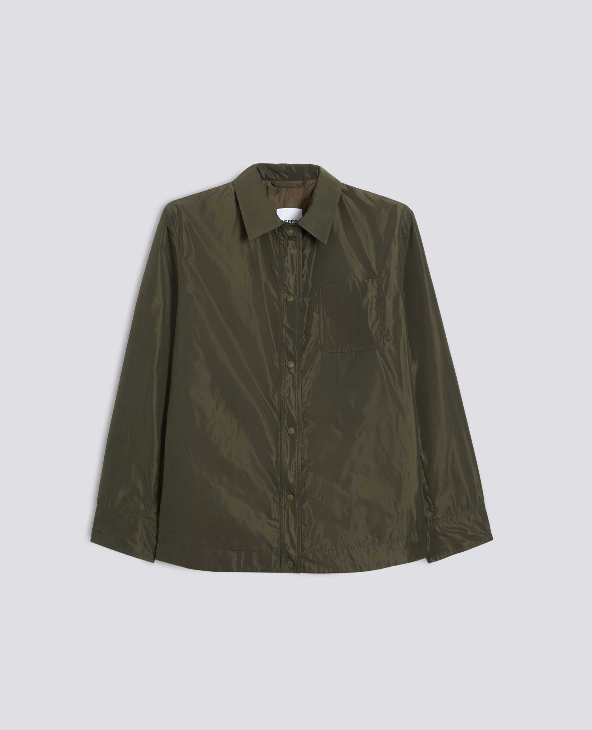 TECHNICAL POLYESTER JACKET - VERDE - ASPESI