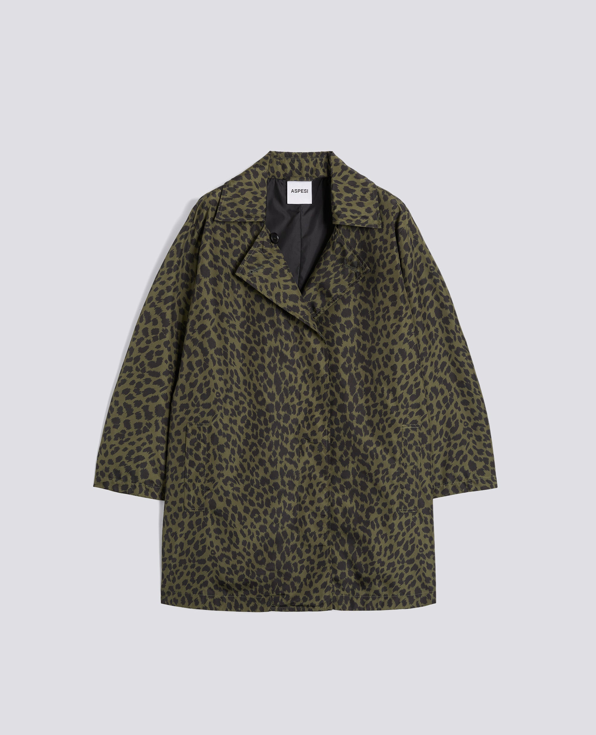 WASSERDICHT BEDRUCKTES POLYESTER - VERDE - ASPESI