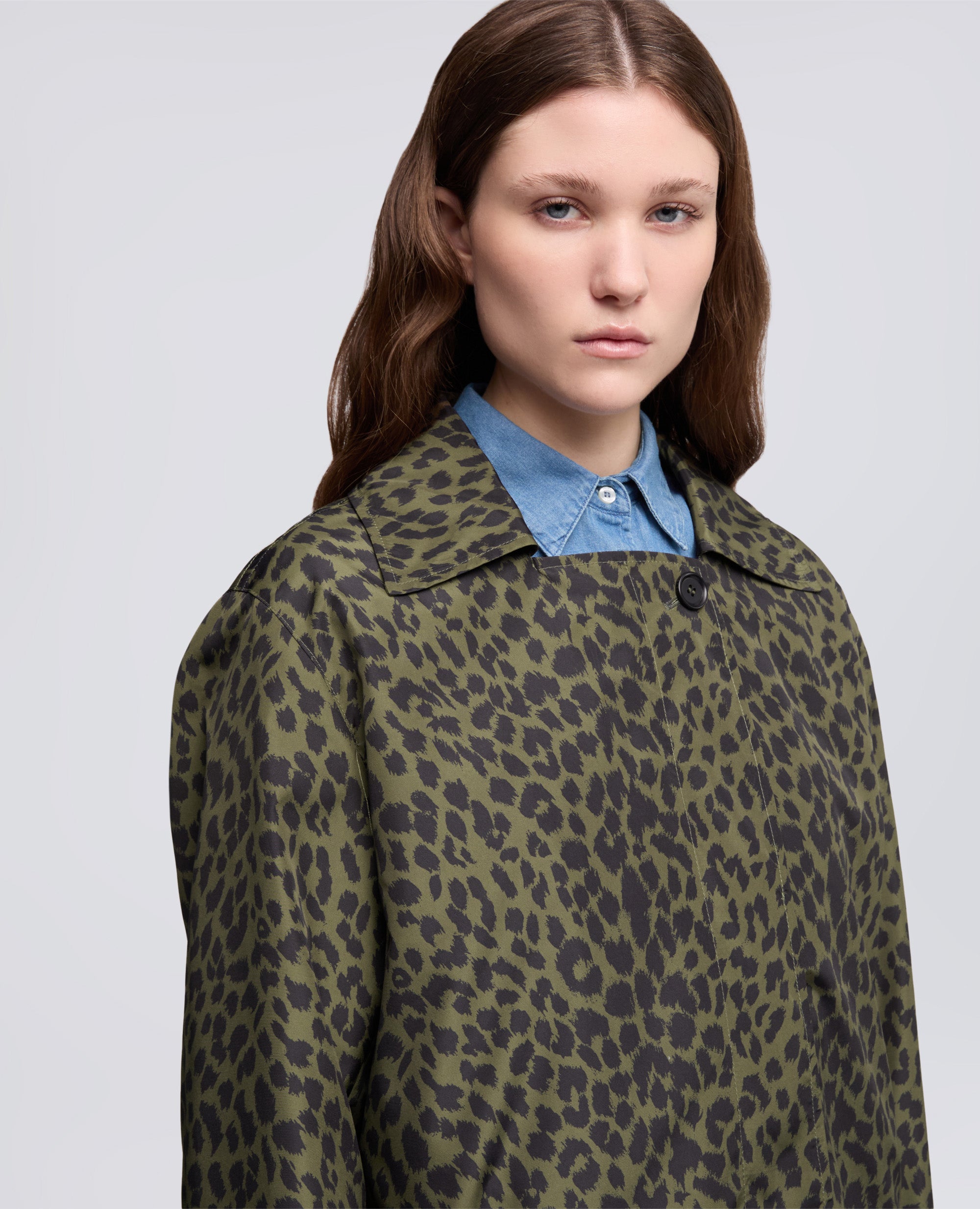 WASSERDICHT BEDRUCKTES POLYESTER - VERDE - ASPESI
