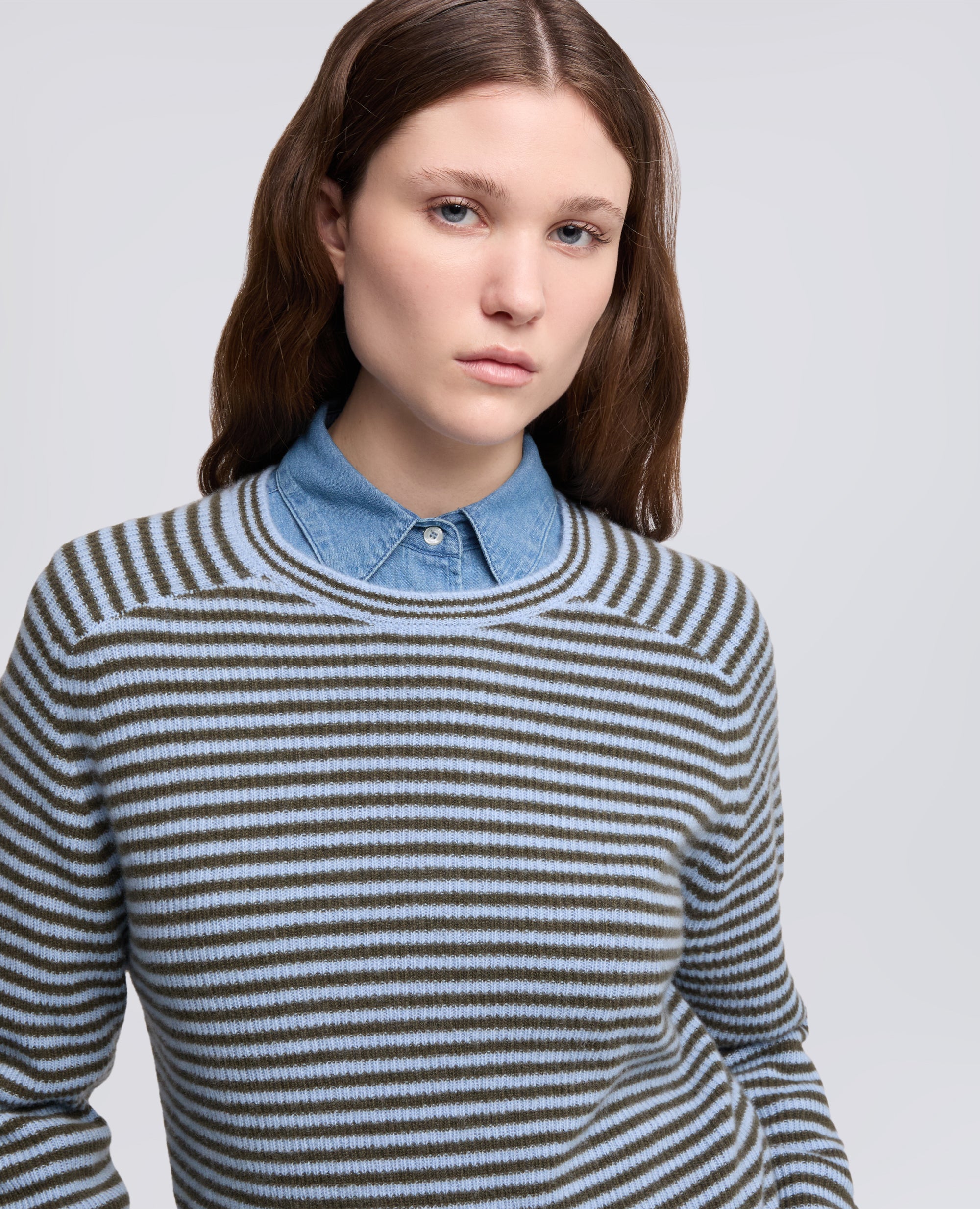 MAGLIA GIROCOLLO IN PURO CASHMERE - MULTICOLOR - ASPESI