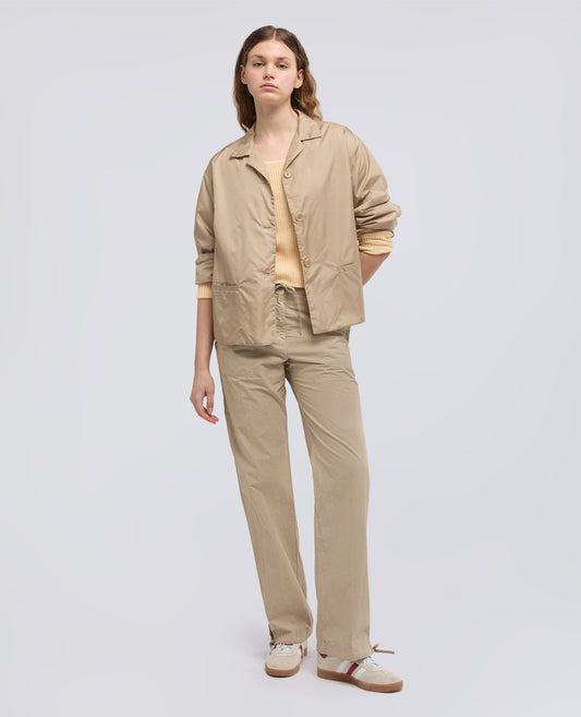 PULL AMANCHES LONGUES EN FIL DE COTON - NATURALE - ASPESI
