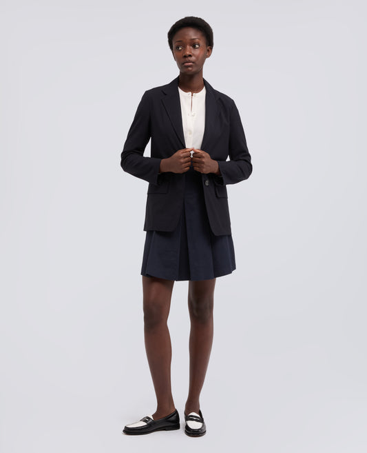 CARDIGAN A COL ROND EN COTON - BIANCO - ASPESI