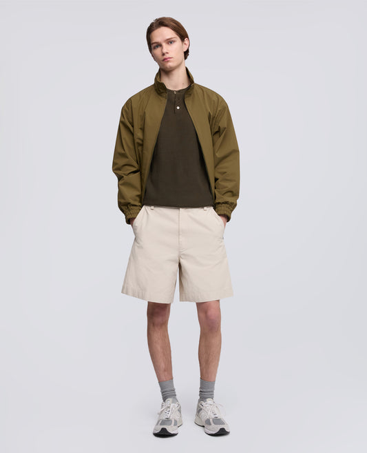 BAUMWOLLPULLOVER MIT CREWNECK-AUSSCHNITT - VERDE - ASPESI