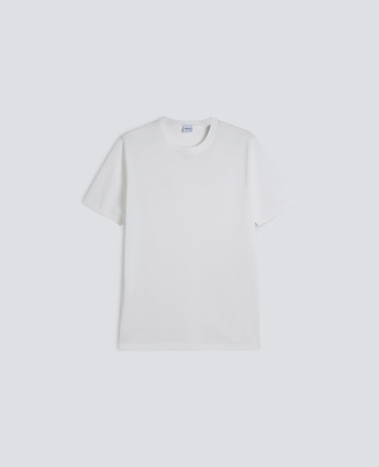 BAUMWOLL-T-SHIRT - BIANCO - ASPESI