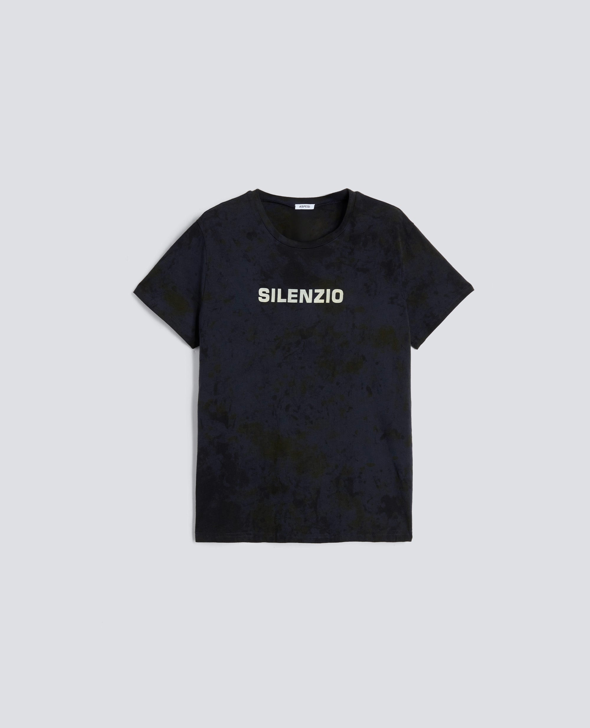 TSHIRT SILENZIO IN JERSEY - MULTICOLOR - ASPESI