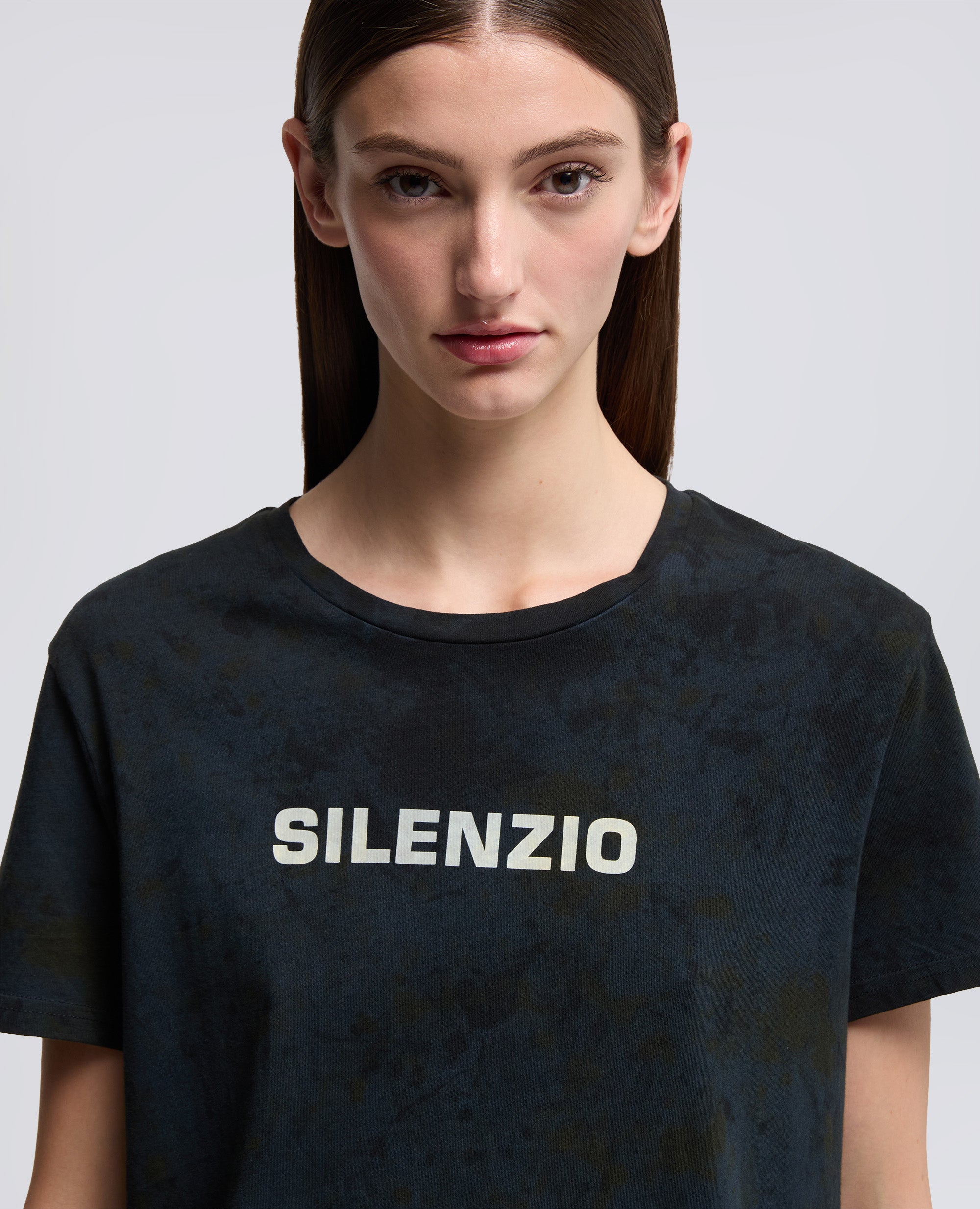 TSHIRT SILENZIO IN JERSEY - MULTICOLOR - ASPESI