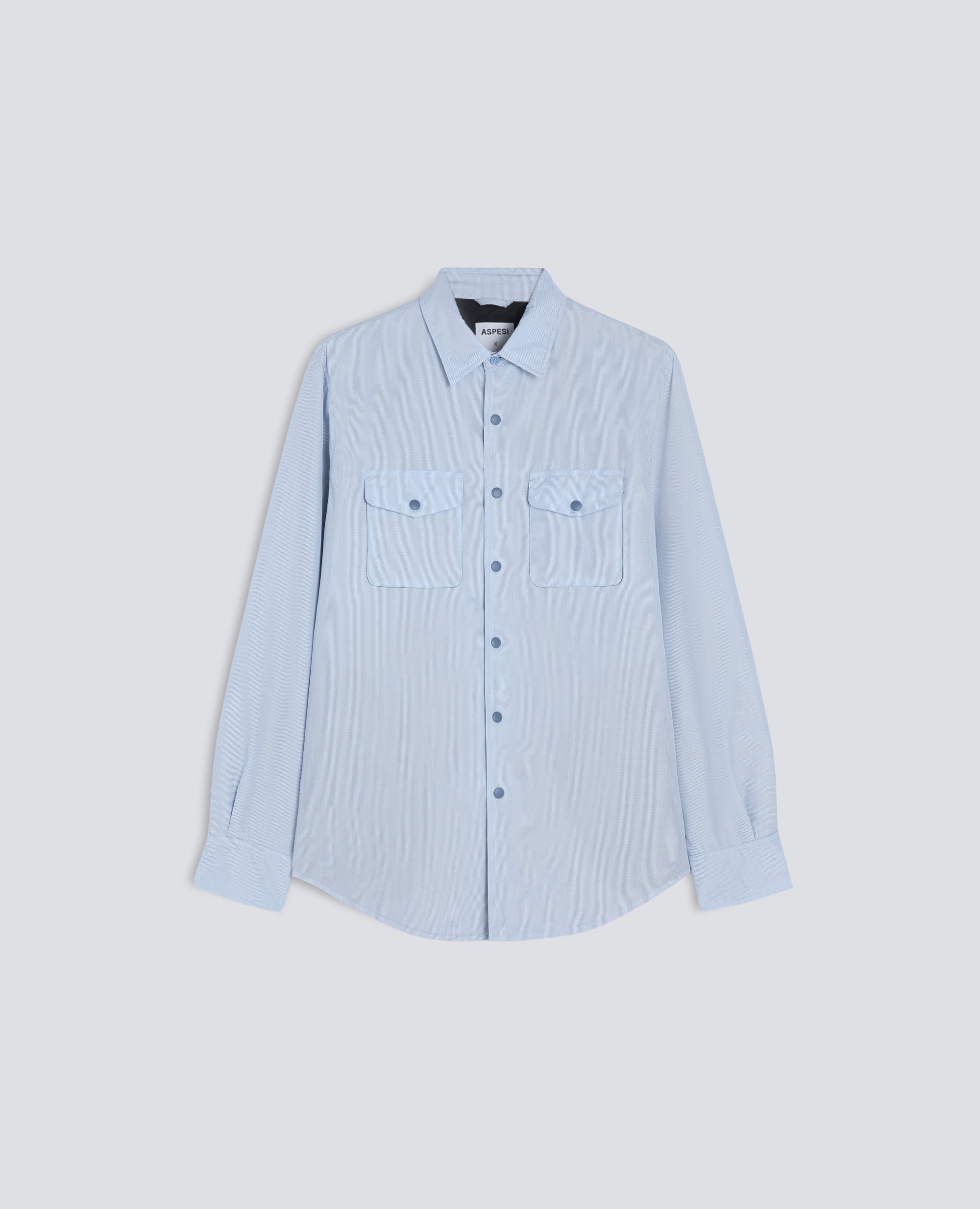 CAMICIA 13PIU' -HERE IS THE SEA- - AZZURRO - ASPESI
