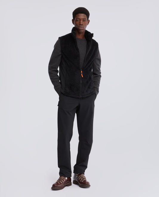 GILET IN PILE - NERO - ASPESI