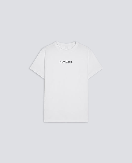 T-SHIRT AUS BAUMWOLLE MIT PRINT NEVICAVA- - BIANCO - ASPESI