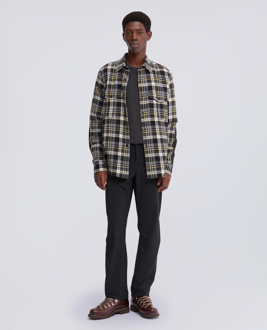 CAMISA DE FRANELA A CUADROS - MULTICOLOR - ASPESI