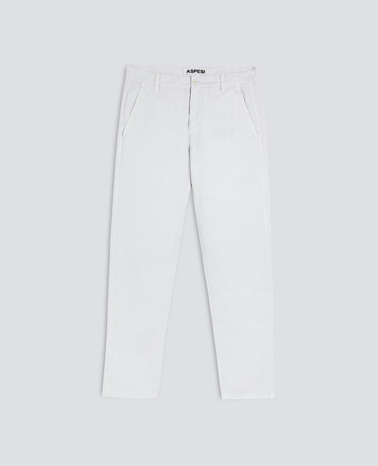 COTTON GABARDINE CHINOS - GRIGIO - ASPESI