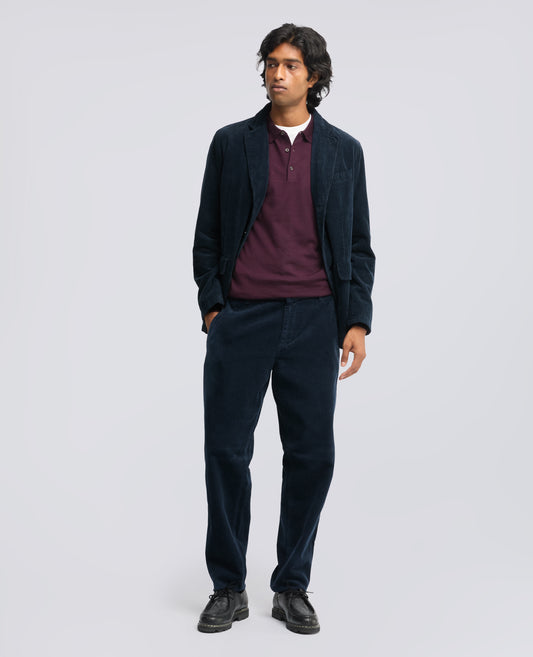 CORDUROY CHINOS - BLU - ASPESI