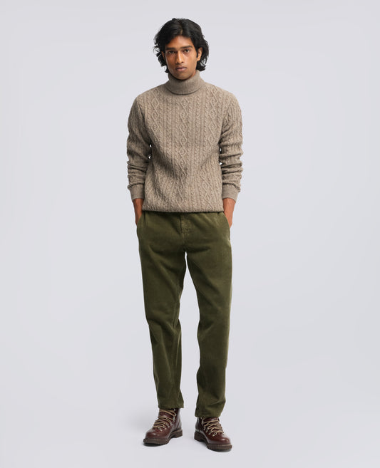 CORDUROY CHINOS - VERDE - ASPESI