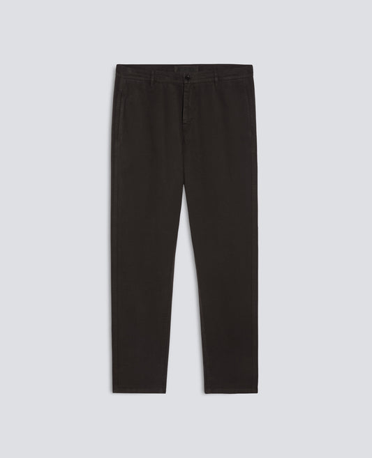COTTON GABARDINE CHINOS - BROWN - ASPESI