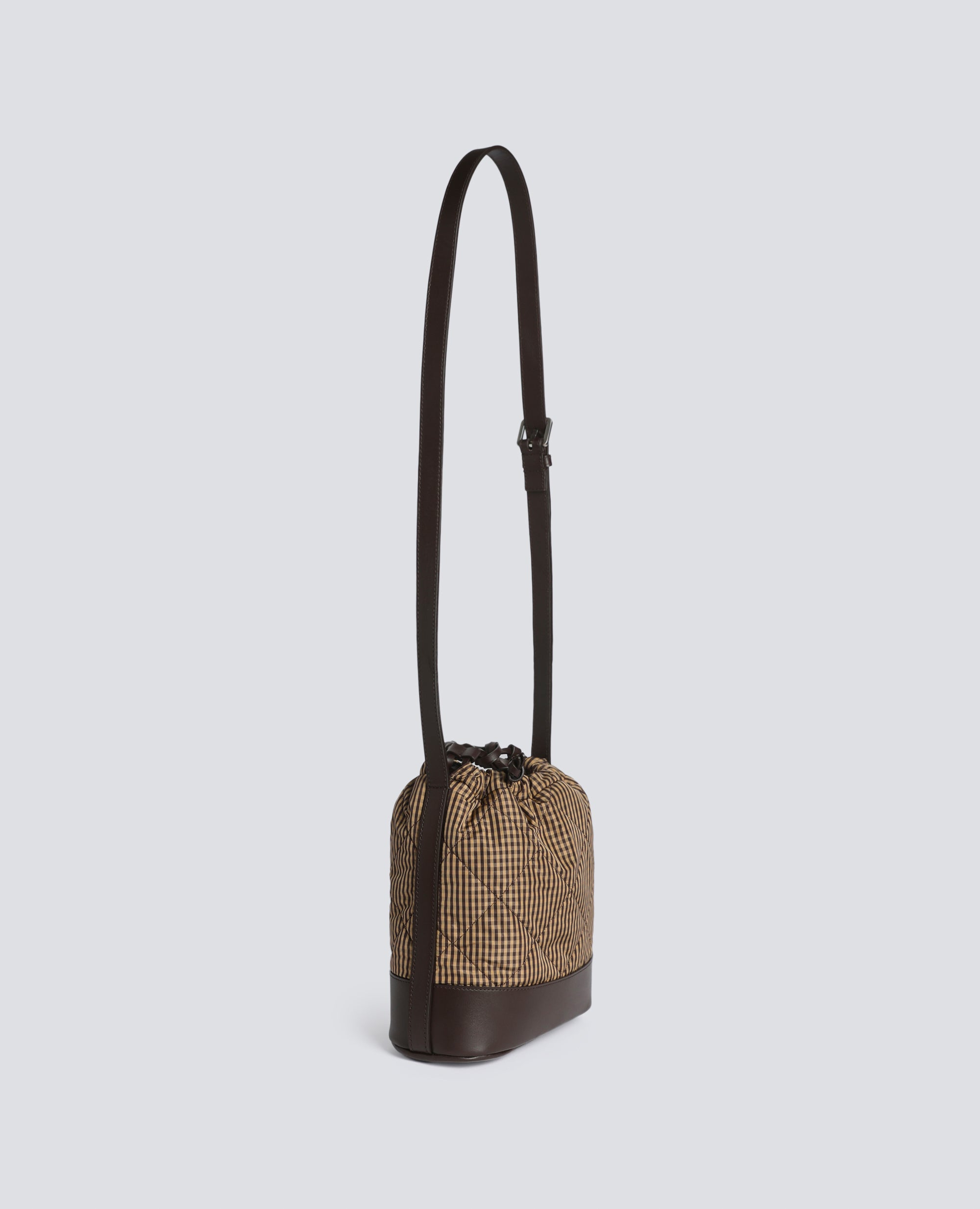BORSA A SECCHIELLO TRAPUNTATA IN TAFFETAS - MULTICOLOR - ASPESI