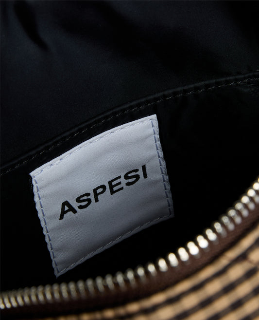 BORSA POCHETTE TRAPUNTATA IN TAFFETAS - MULTICOLOR - ASPESI