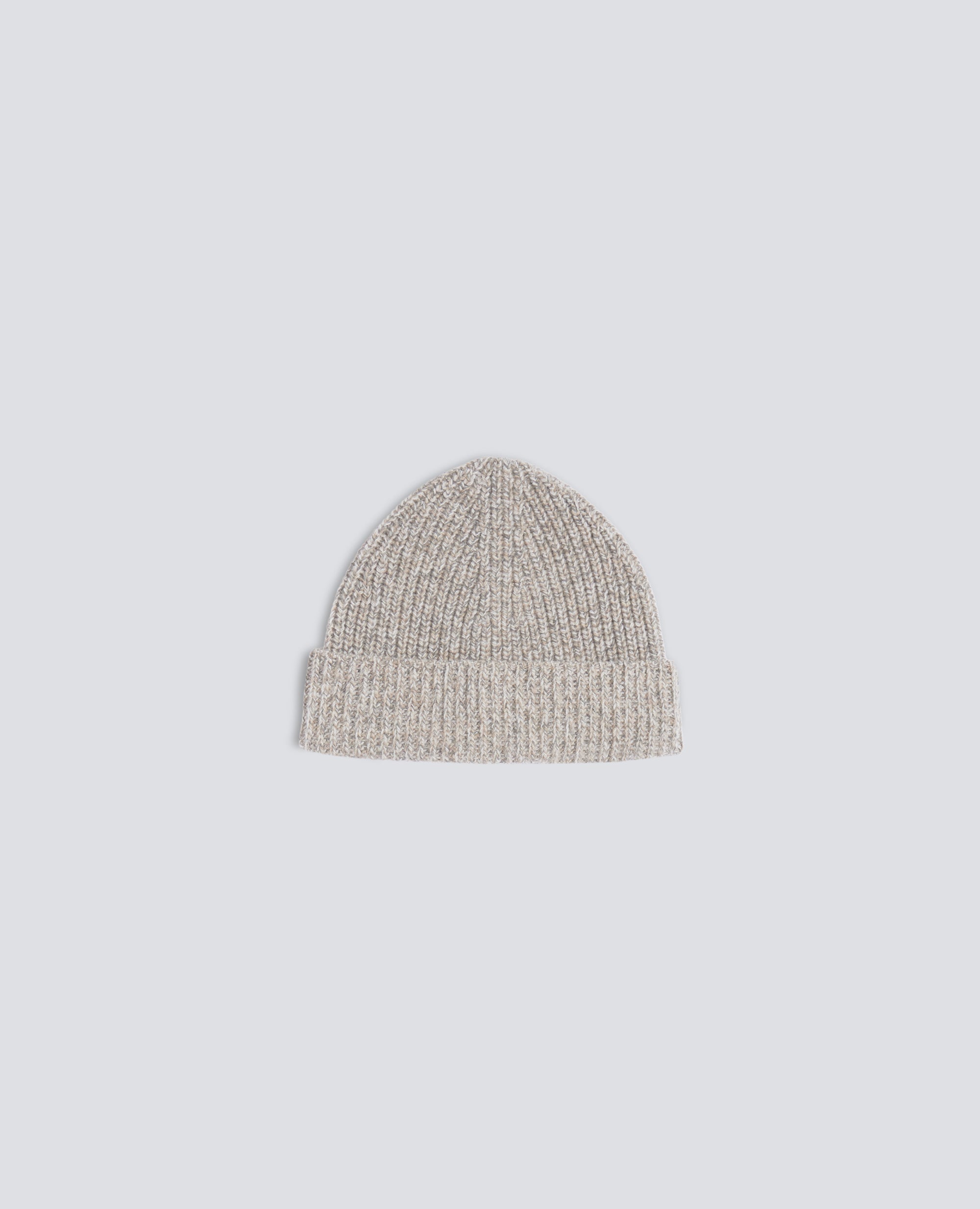 GORRO DE LANA ACANALADA - BEIGE - ASPESI