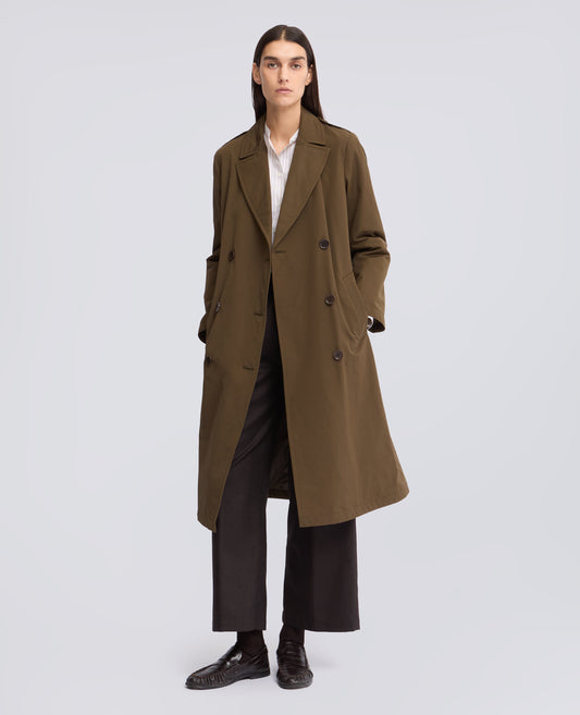 PANTALONI IN MISTO LANA E CASHMERE - MARRONE - ASPESI