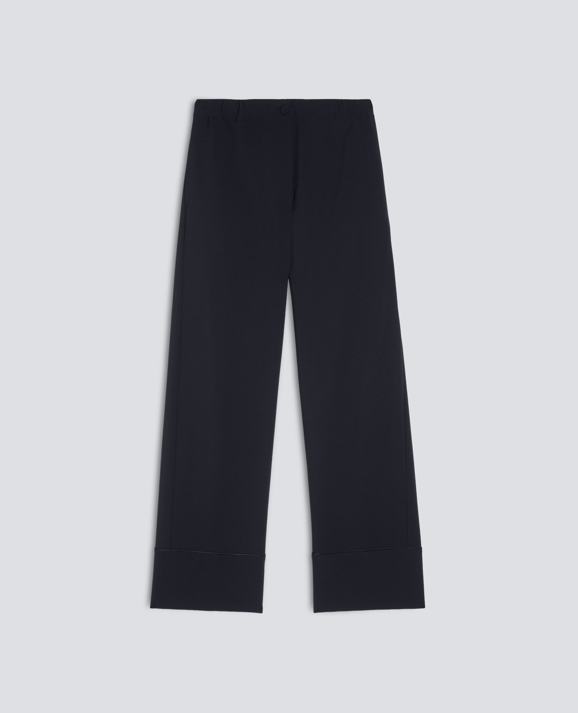 PANTALONE IN FLANELLA TECNOLANA - BLU - ASPESI
