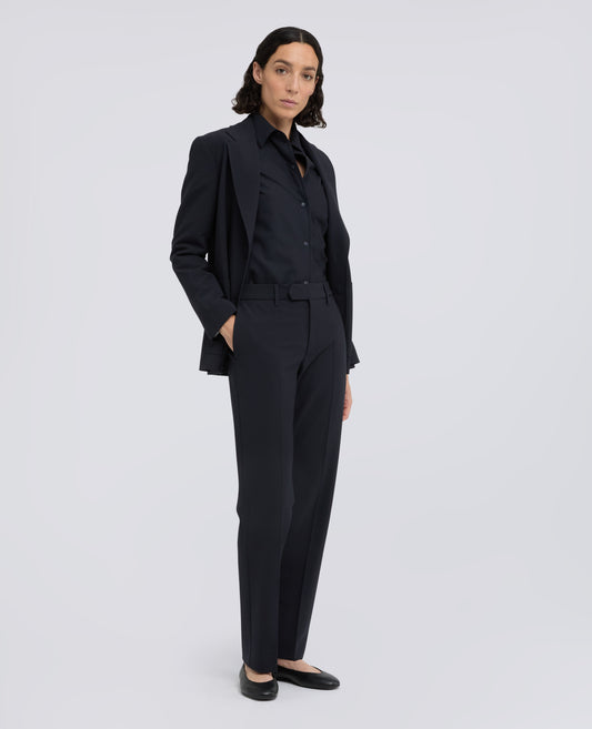 PANTALON EN FRANELA TECNOLANA COMFORT - BLU - ASPESI