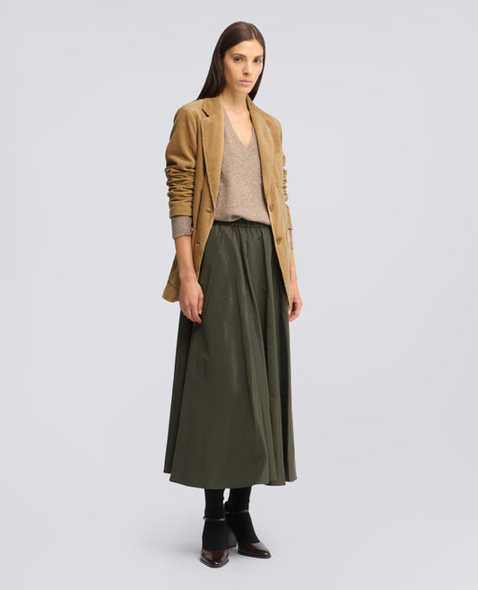 JACKE AUS CORDSAMT - BEIGE - ASPESI