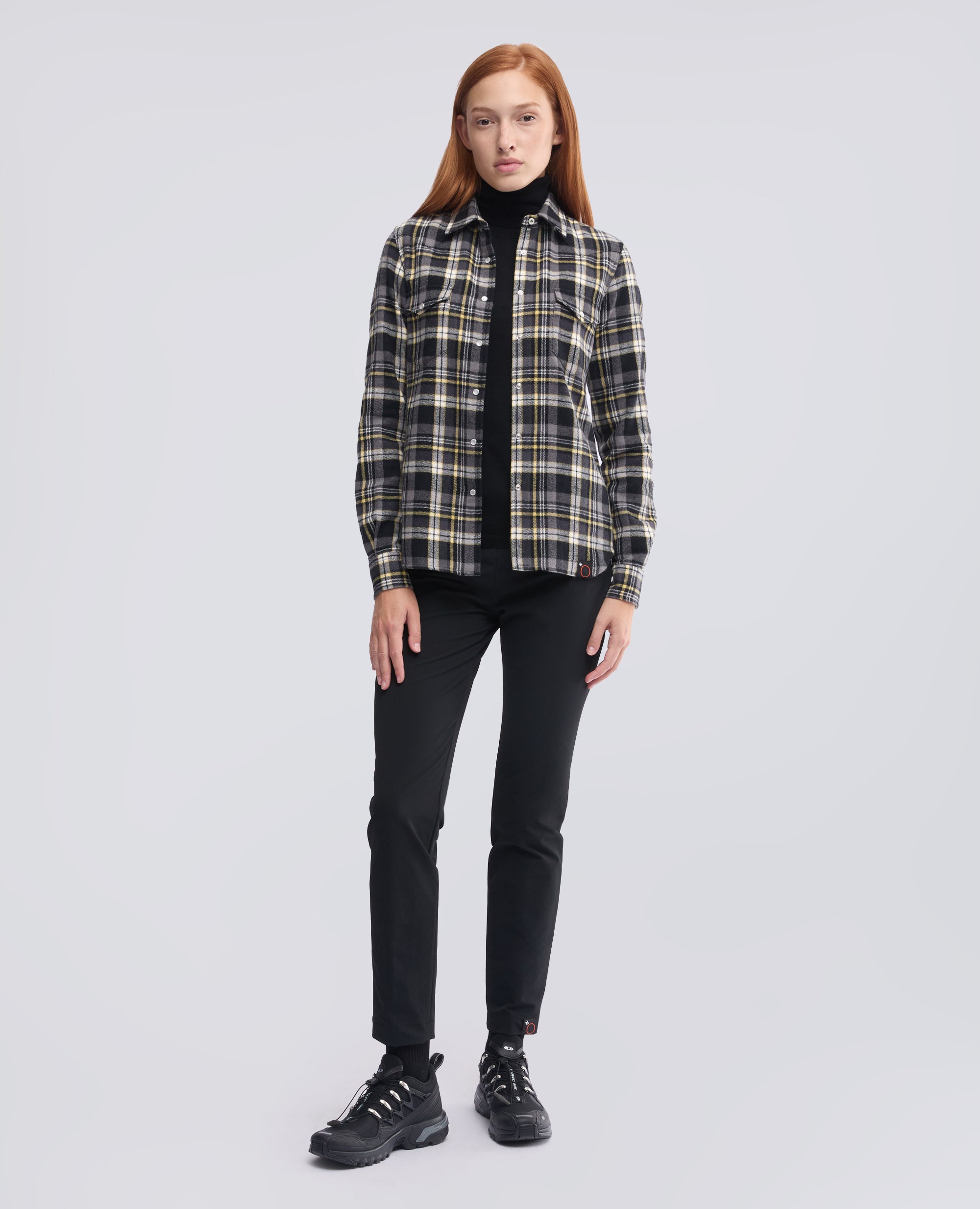 CHEMISE EN SERGE DE COTON GRATTE - MULTICOLEUR - ASPESI