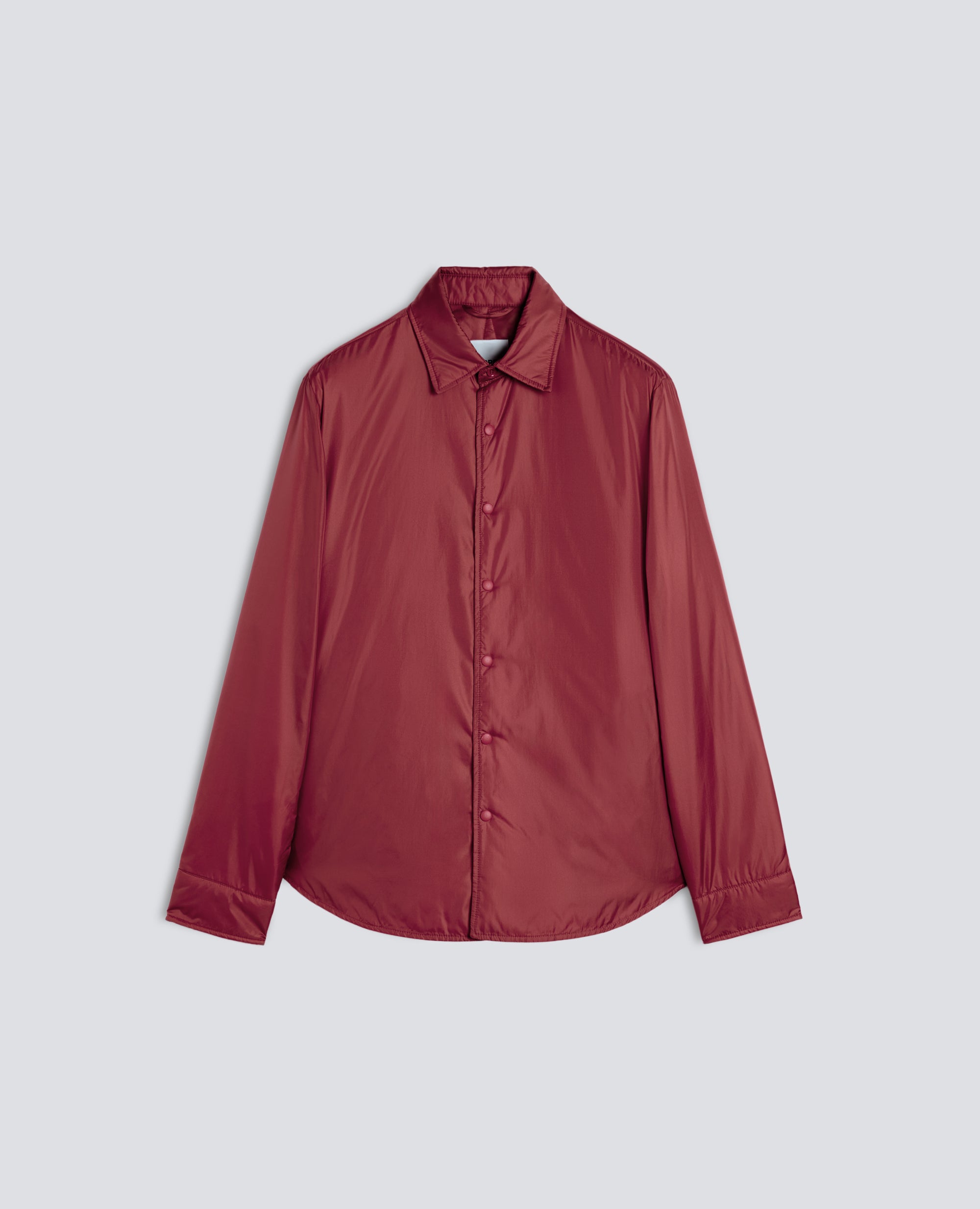 CHEMISE EN NYLON MATELASSEE - ROUGE - ASPESI