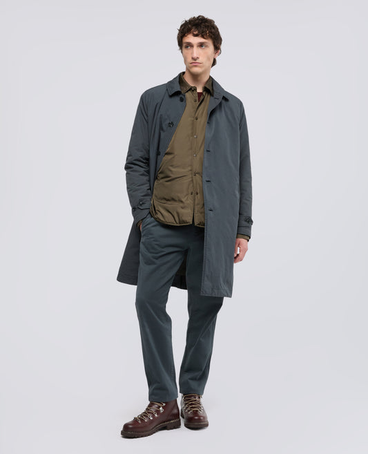 IMPERMEABLE -VODKA II- EN MELANGE DE NYLON COMPACT TEINT EN PIECE - GRIGIO - ASPESI