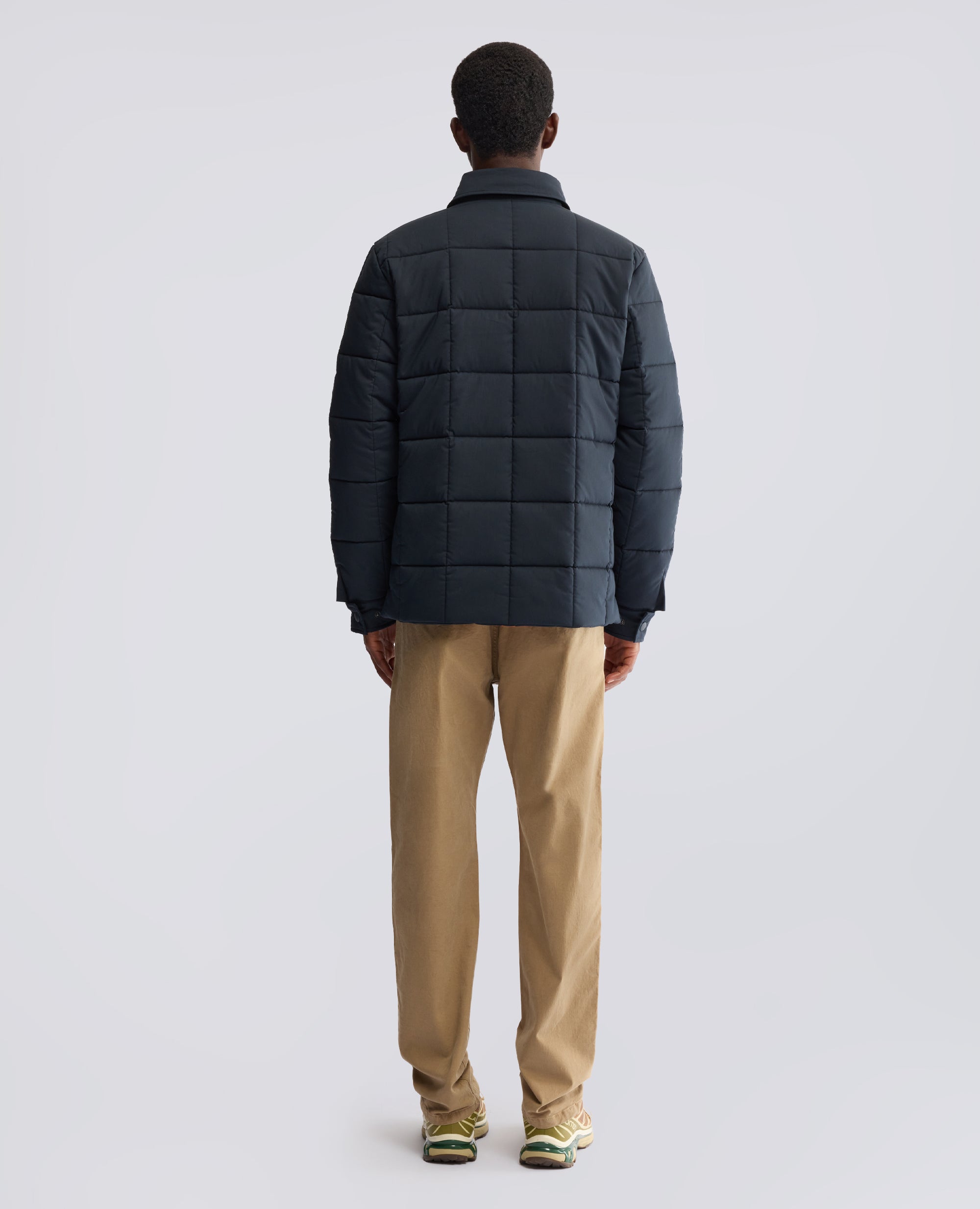 HEMD AUS COMFORT-STRETCH-BAUMWOLL-NYLON-POPELINE - BLAU - ASPESI