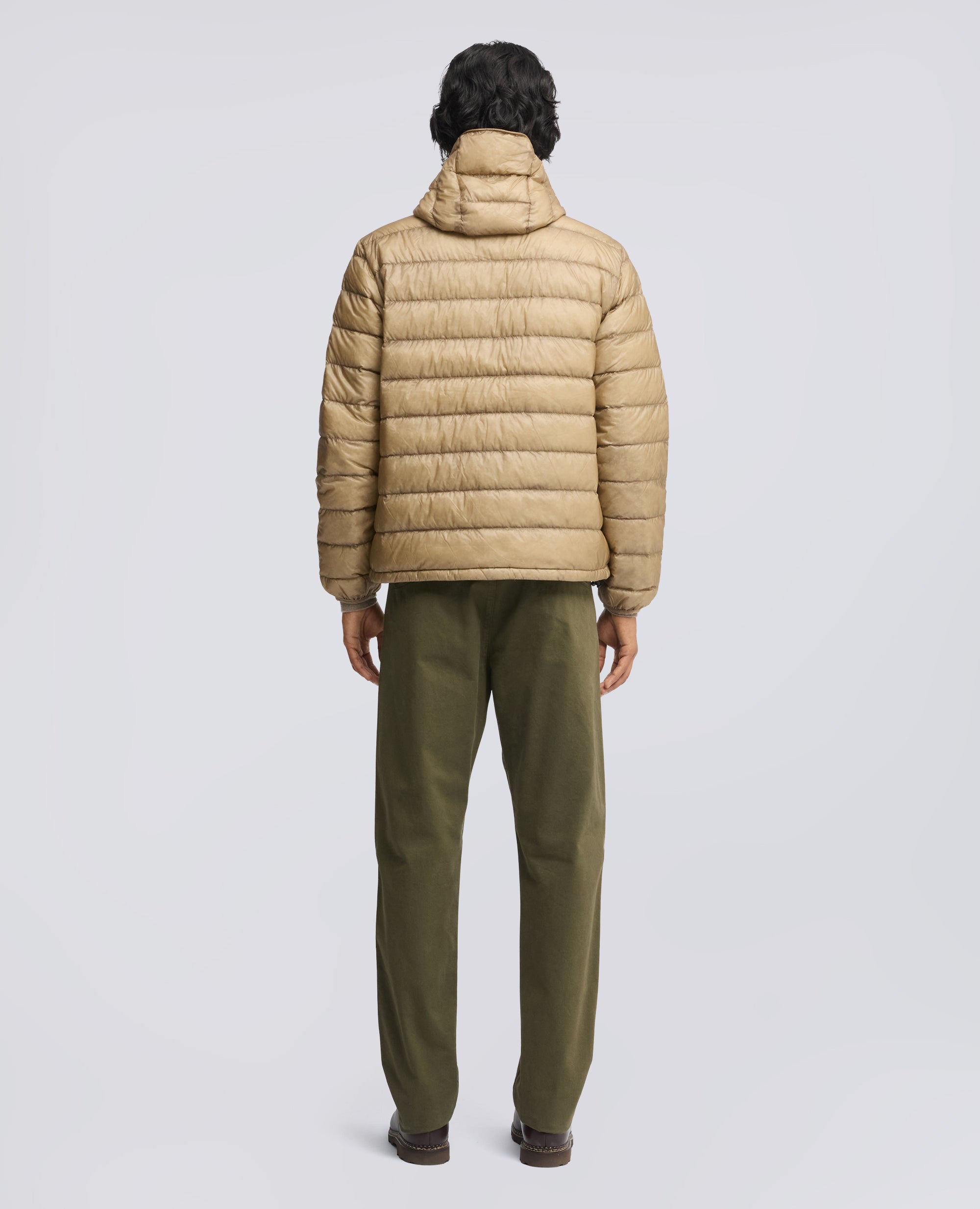 GIUBBOTTO IN NYLON IMBOTTITO - BEIGE - ASPESI