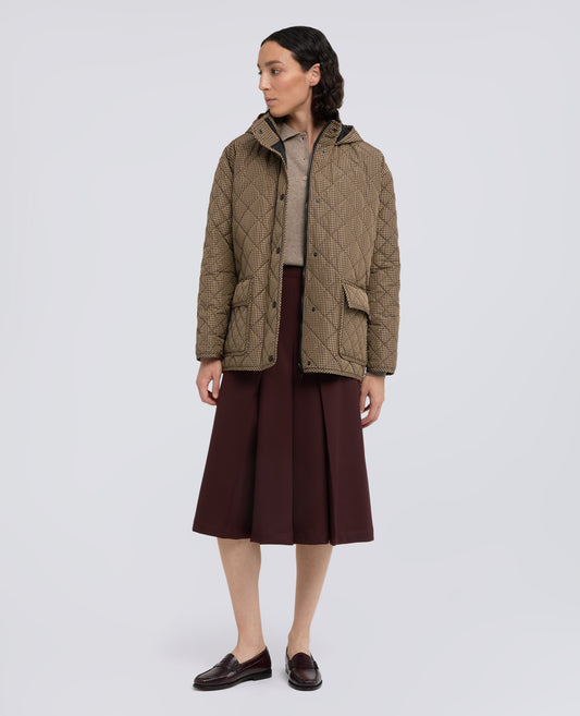 BLOUSON AUS POLYESTER-TAFT, GARNGEFARBT - MULTICOLOR - ASPESI