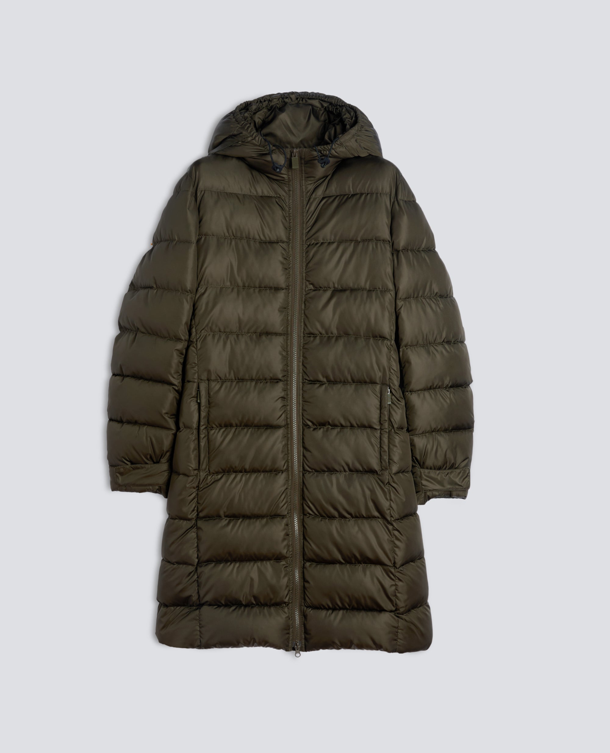CAPPOTTO TRAPUNTATO IN NYLON RICICLATO - VERDE - ASPESI