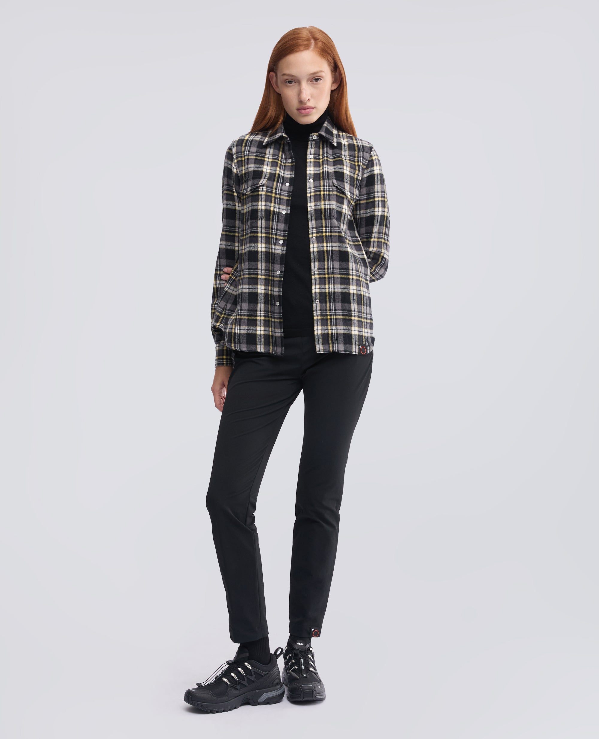 PANTALONE LEGGINS IN NYLON COMFORT- NORD - NERO - ASPESI