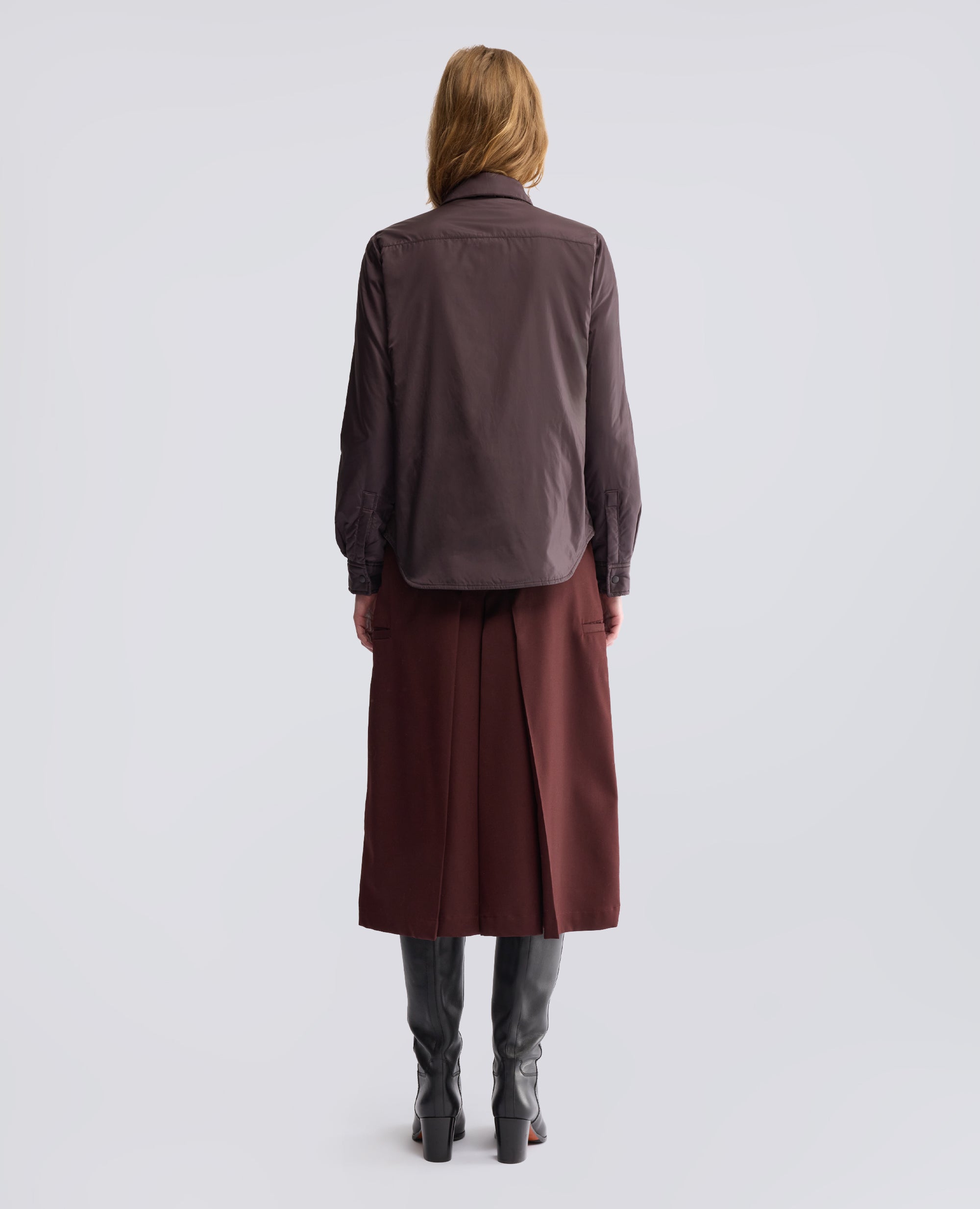 GIACCA CAMICIA GLUE - MARRONE - ASPESI