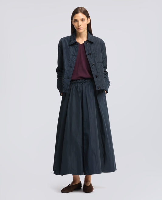 PULL A ENCOLURE EN V EN LAINE MERINOS - ROSSO - ASPESI