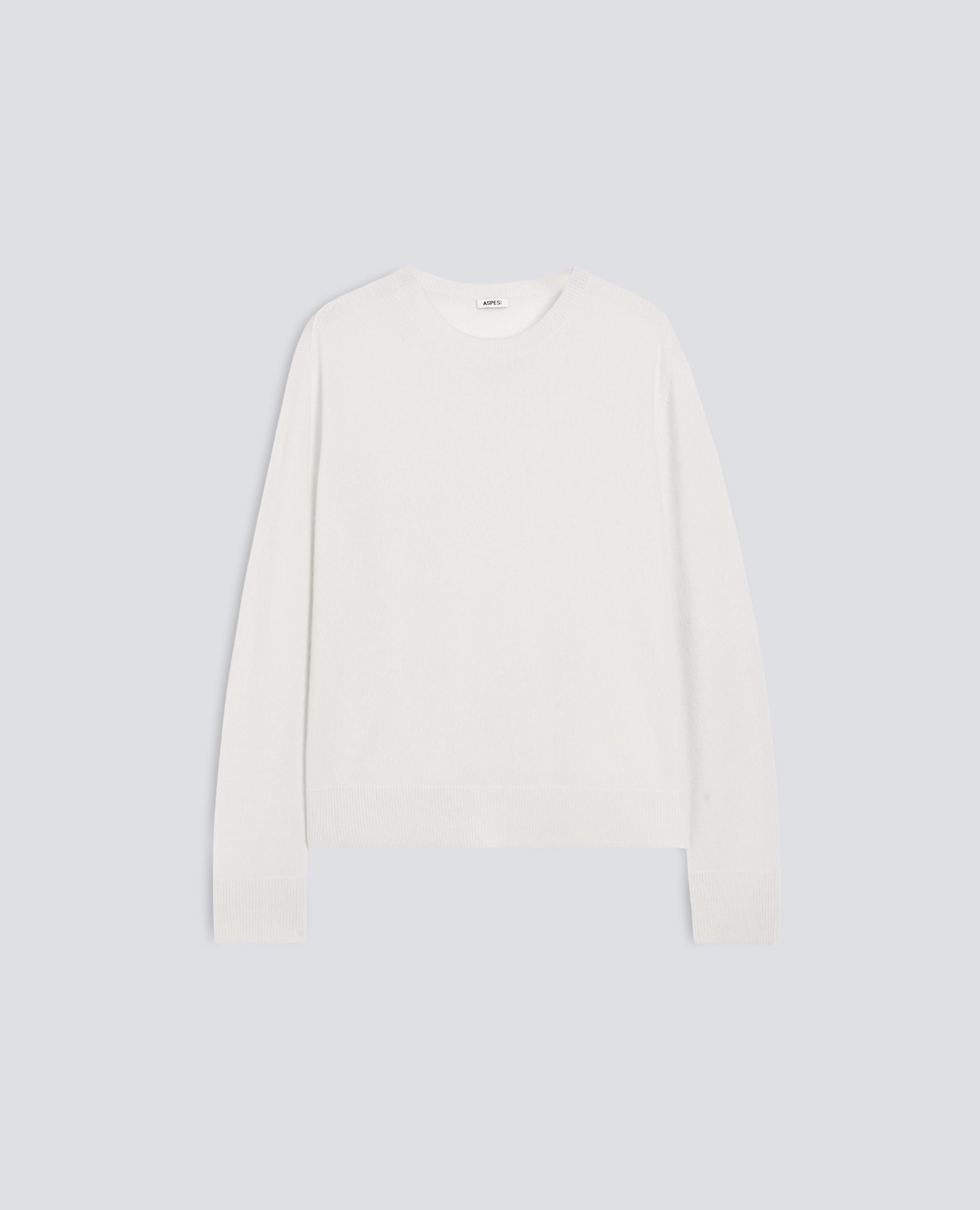 MAGLIA GIROCOLLO IN CASHMERE - NATURALE - ASPESI