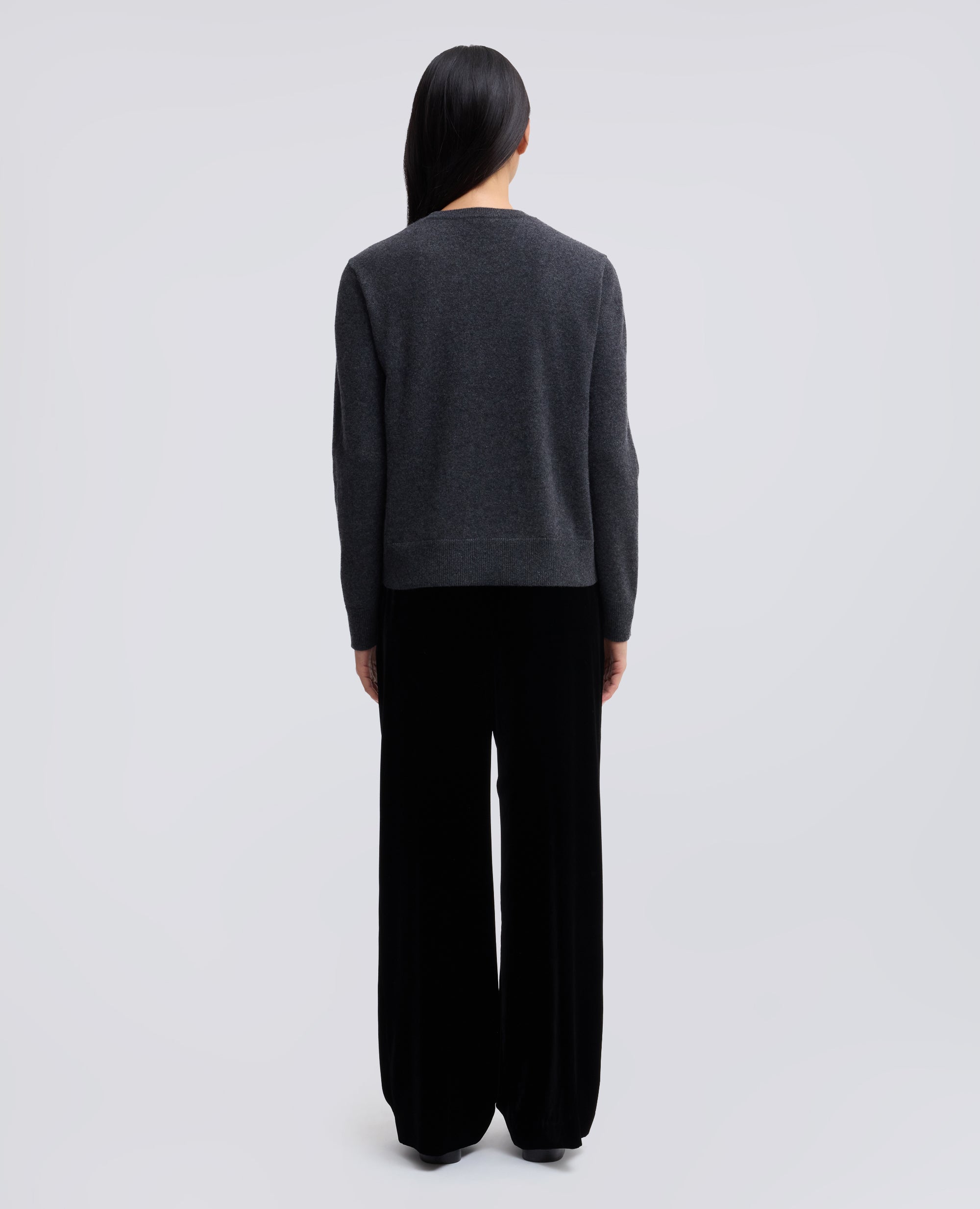 MAGLIA GIROCOLLO IN CASHMERE - GRIGIO - ASPESI