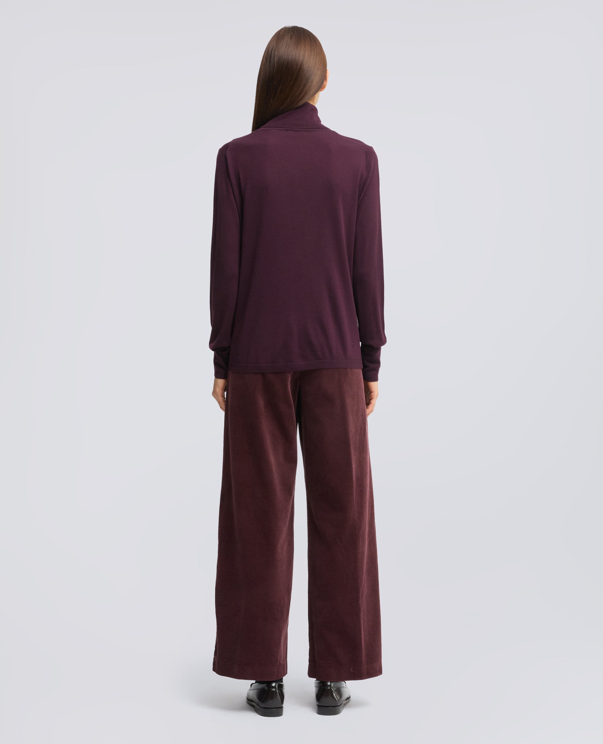 MAGLIA DOLCEVITA IN LANA MERINO - ROSSO - ASPESI