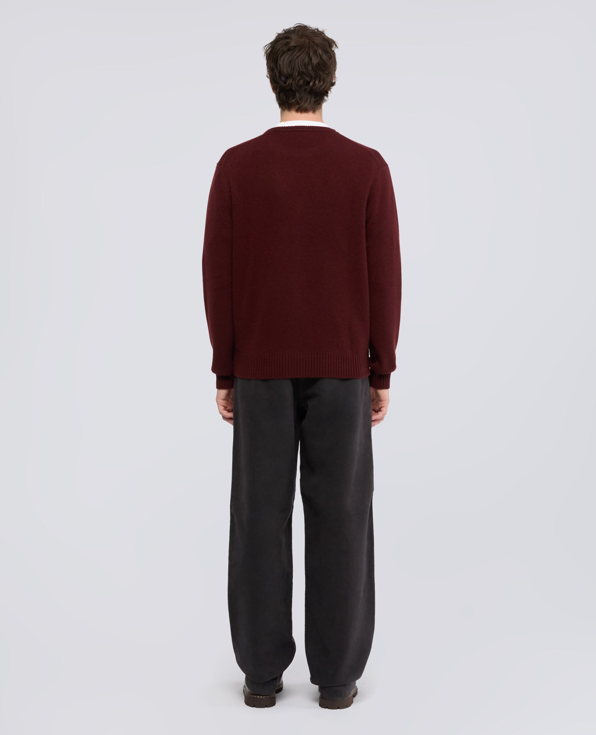 MAGLIA GIROCOLLO IN CASHMERE - ROSSO - ASPESI