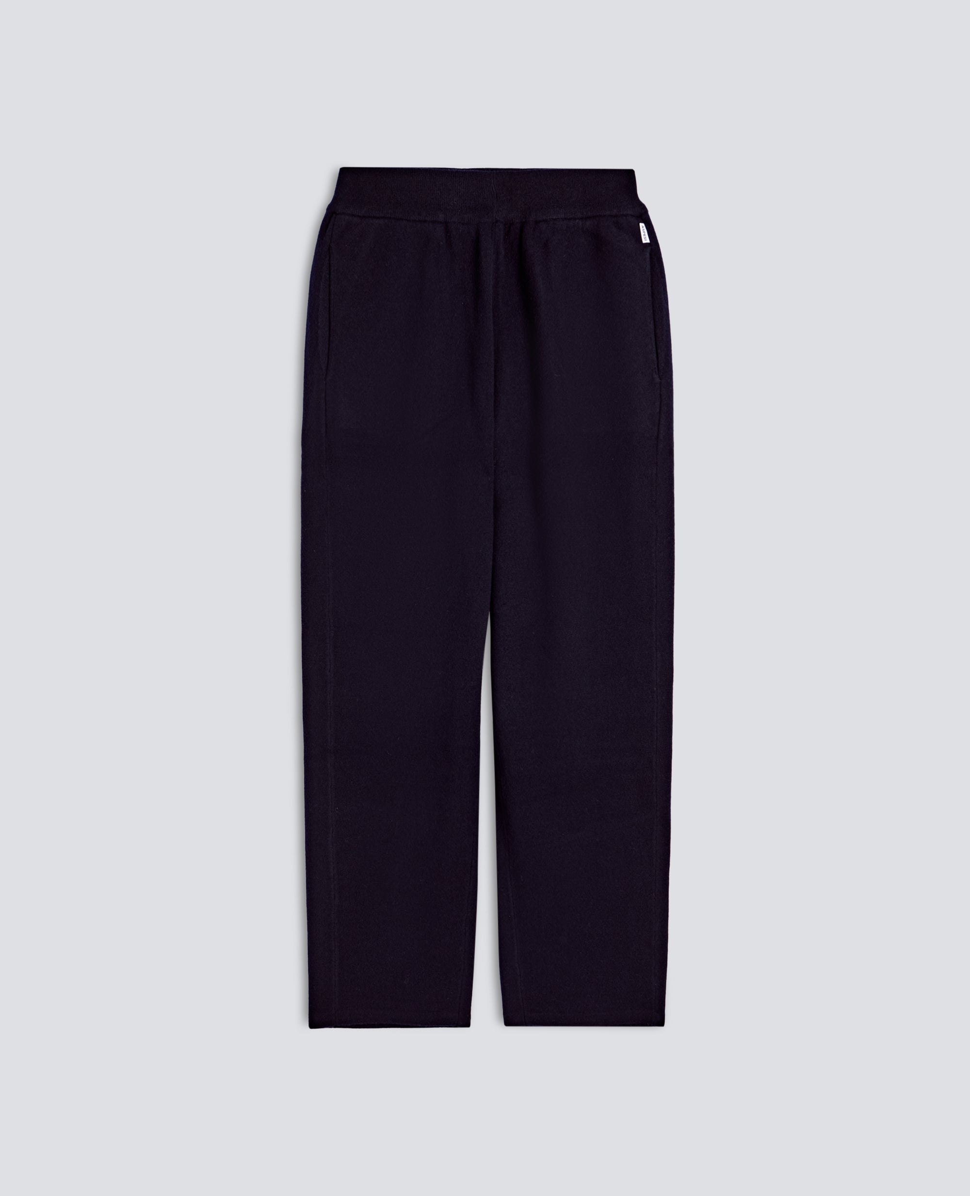 WOOL AND COTTON TROUSERS - BLUE - ASPESI