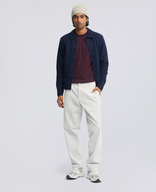 MERINO WOOL CREW-NECK JUMPER - ROSSO - ASPESI